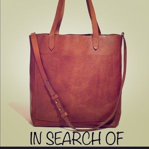 In SEARCH of English saddle madewell medium tote!!